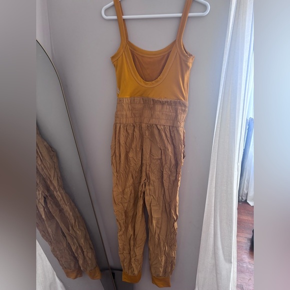 FP | the way home noiseless jumpsuit in honeycomb - Picture 2 of 6